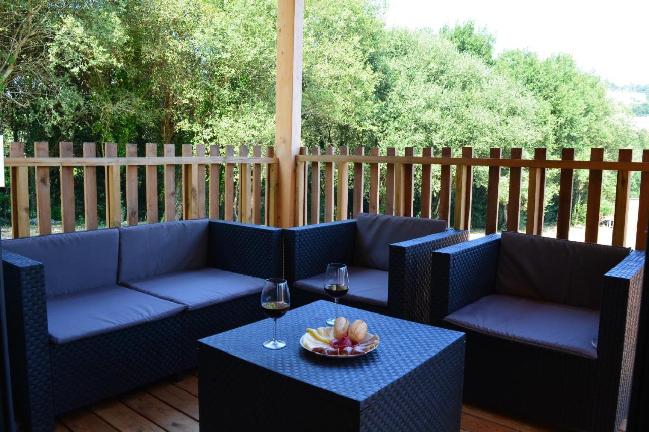 Cabanas Compostela - Cabana A Carballeira Сантьяго-де-Компостела Екстер'єр фото
